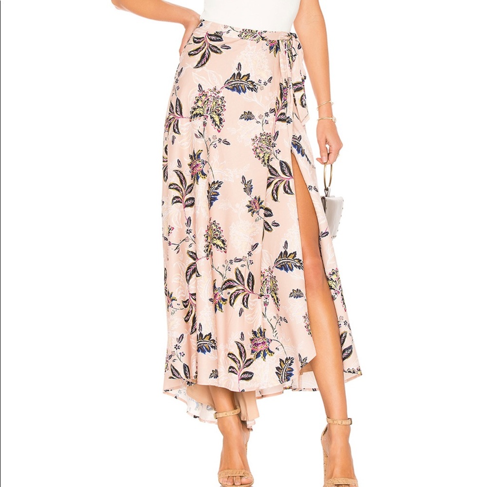 REVOLVE Floral Maxi Skirt
